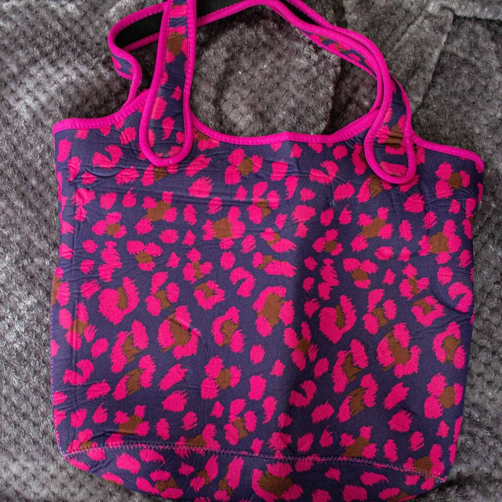 Leopard Print Laptop Bag